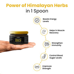 Himalayan Shilajit Gold Resin – 20g | Helps improve Stamina | Contains Gold