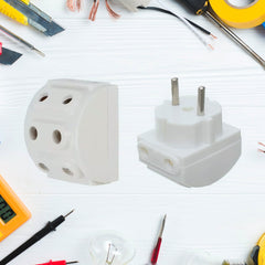 5-Way 2 Pin Multi-Plug Socket / Converter (1 Pc)