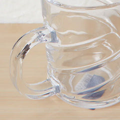 Glass Coffe & Tea Cup / Mug Enjoy Your Drink in Style (6 pcs Set / 220 ML)