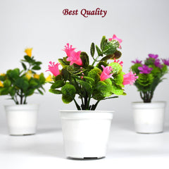 4950 Flower Pot Artificial Decoration Plant | Natural Look & Plastic Material For Home , Hotels , Office & Multiuse Pot