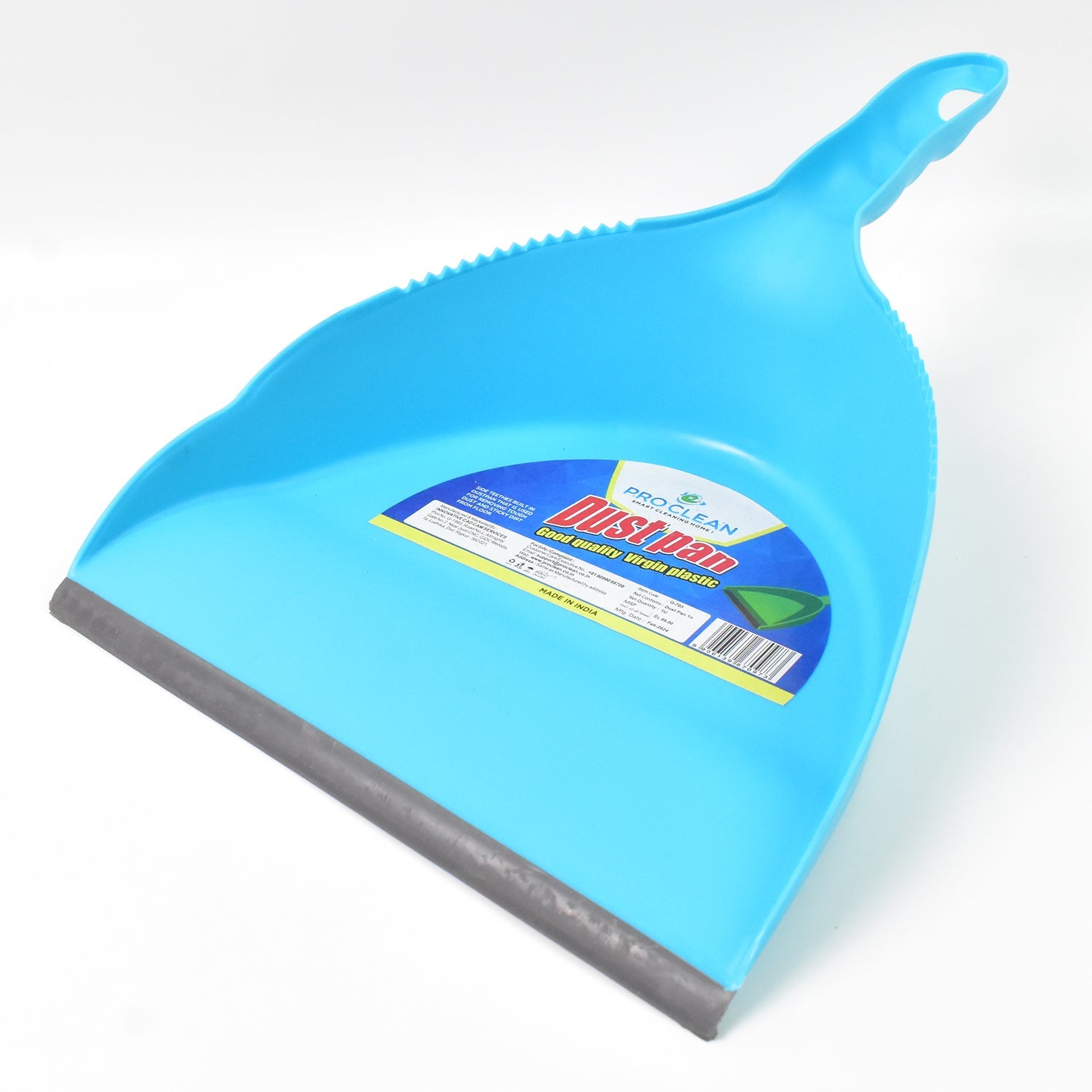 Heavy Plastic Dustpan with Handle (1 Pc)