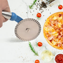 Multi Purpose Use Curly Pizza Cutter / Pastry Cutter / Sandwiches Cutter (1 Pc)