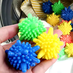 Soft Star Washing Machine, Laundry Dryer Balls Laundry Ball (4 Pcs / Multi Color)