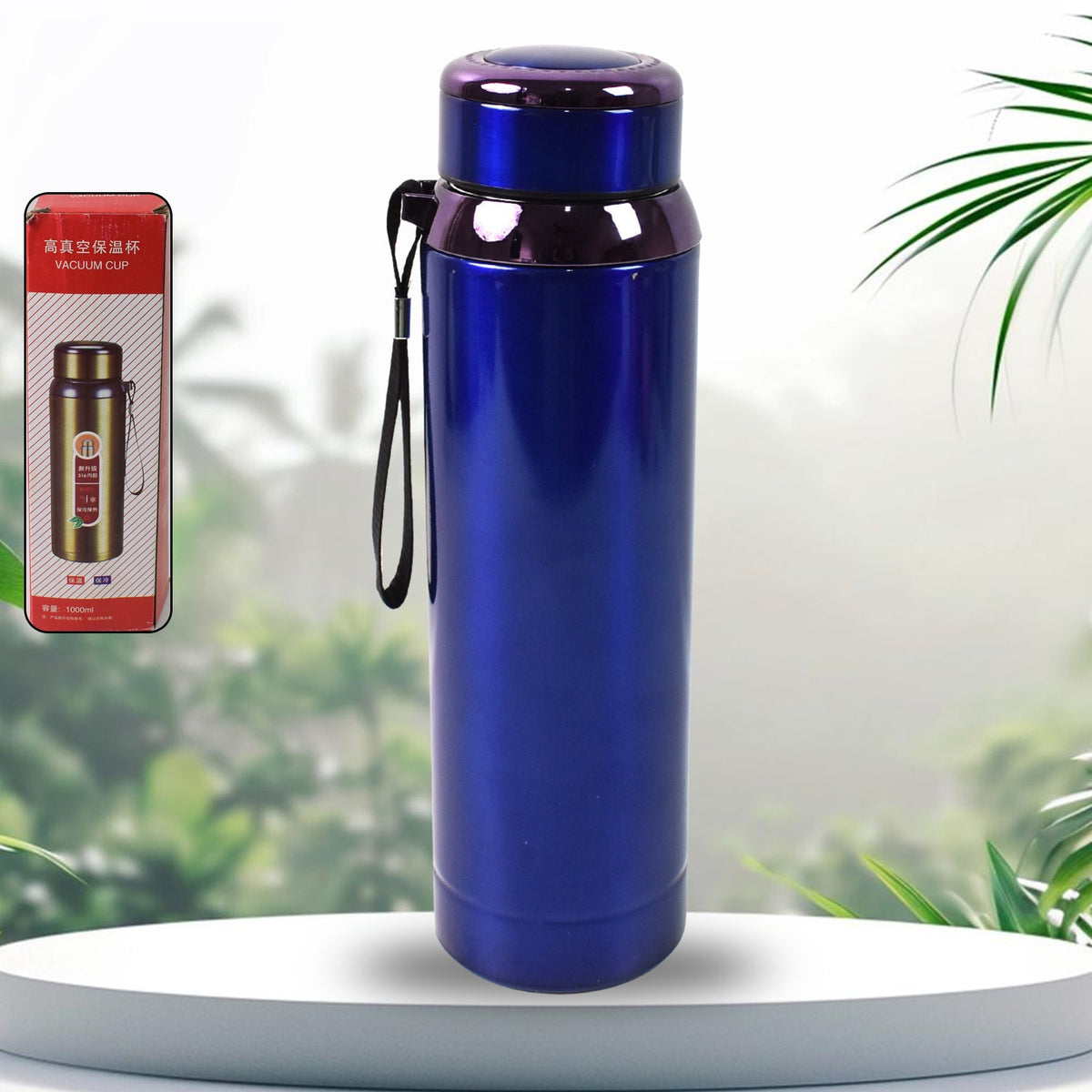 Vacuum Insulated Stainless Steel Bottle, Double walled (1000 ML)