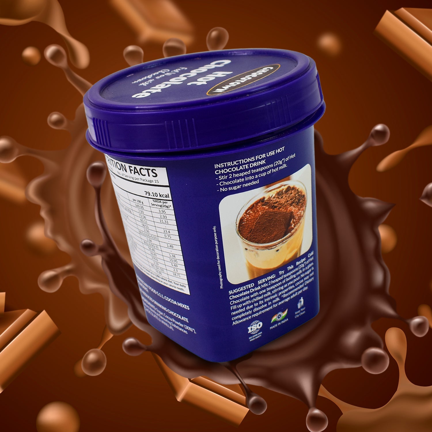 Hot Chocolate Drink Powder Chocolate (300 Gm)