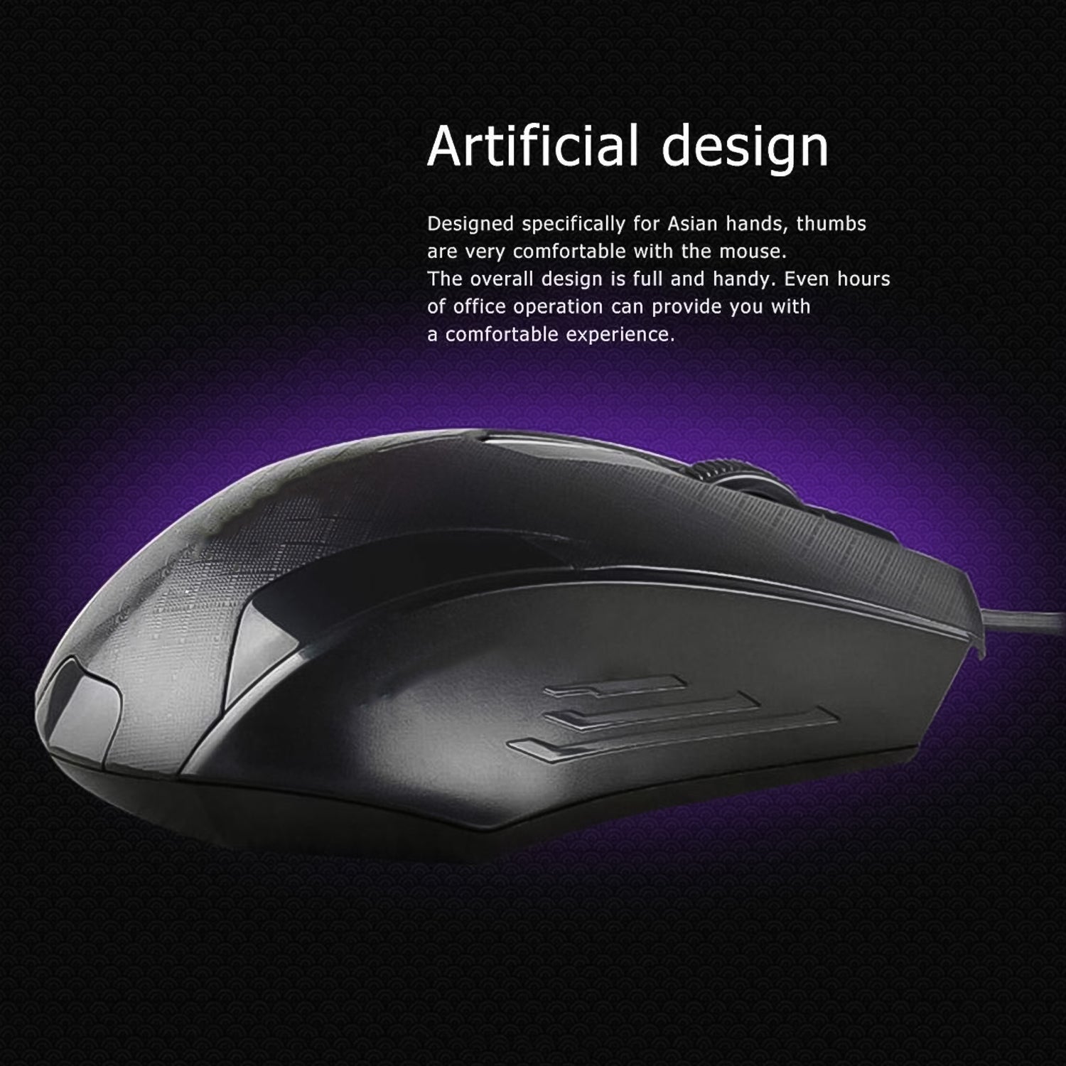 Computer / Laptop Wired Optical Mouse (1 Pc)