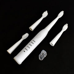 Electric Toothbrush with Extra 3  (1 Pc / USB Operated / USB Cable Included)