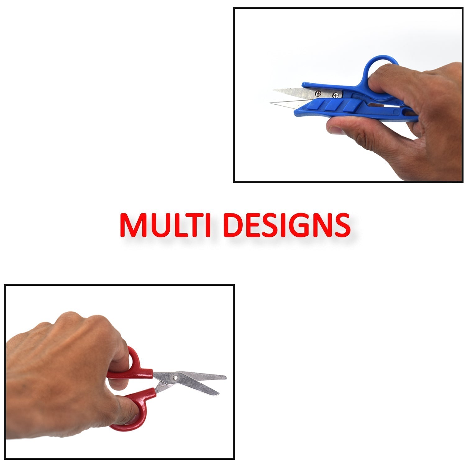 7626 mini scissors for cutting and designing purposes by student and all etc. DeoDap