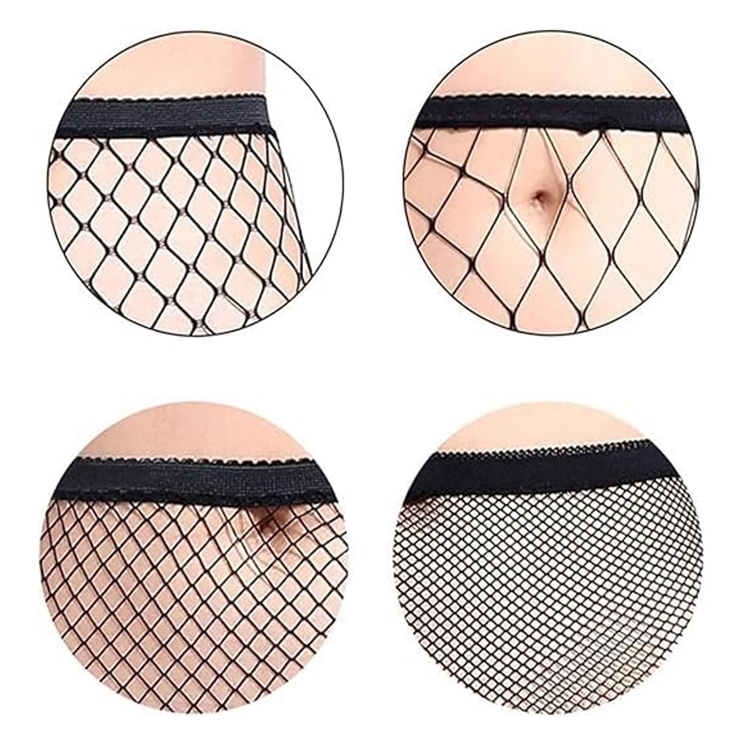 Women's / Girls's High Waist Pantyhose Tights Fishnet Stockings Broad Mesh Net Style (1 Pc)