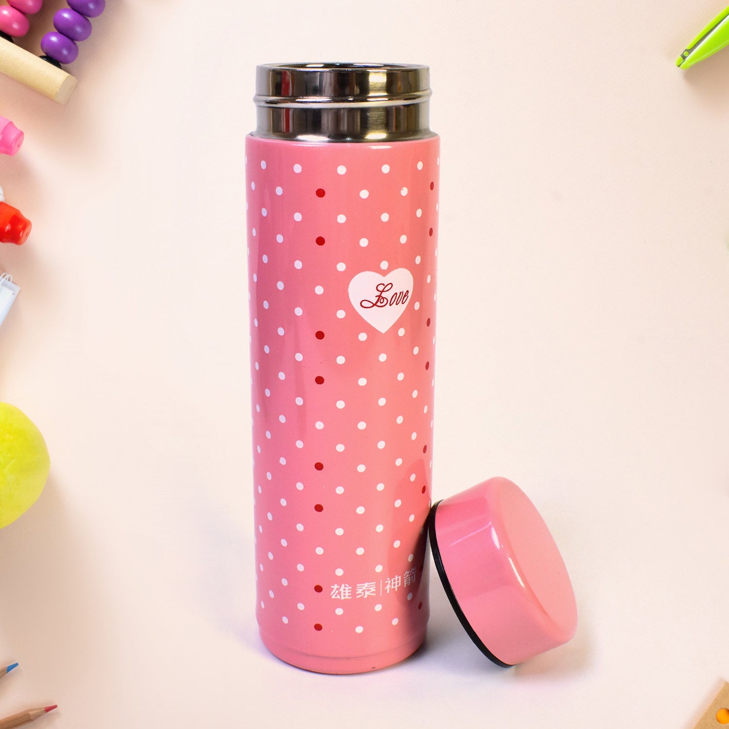 Water Bottle for Kids – Insulated Stainless Steel Bottle (300 ML / 1 Pc)