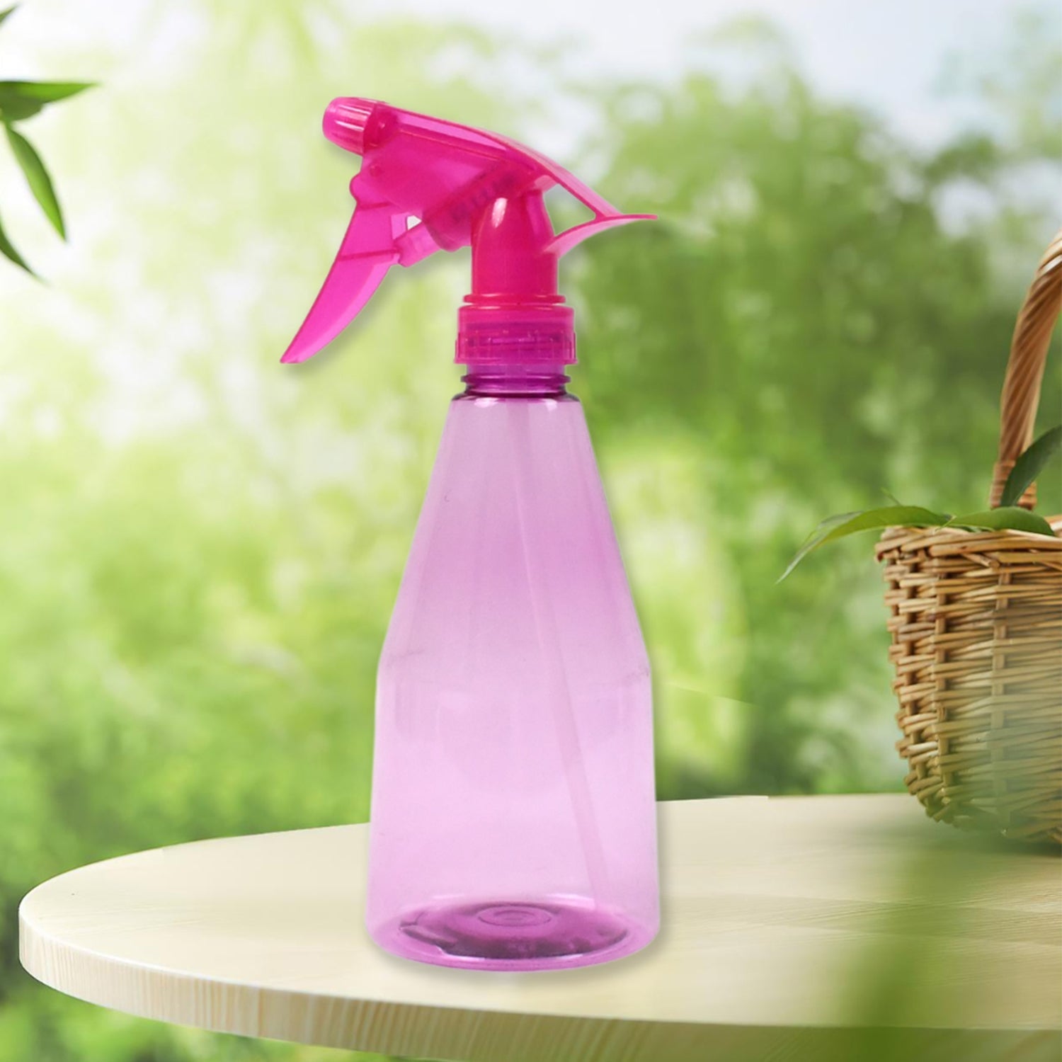 Plastic Multipurpose Home & Garden Water Spray Bottle for Cleaning Pack (414 ML / 1 Pc)