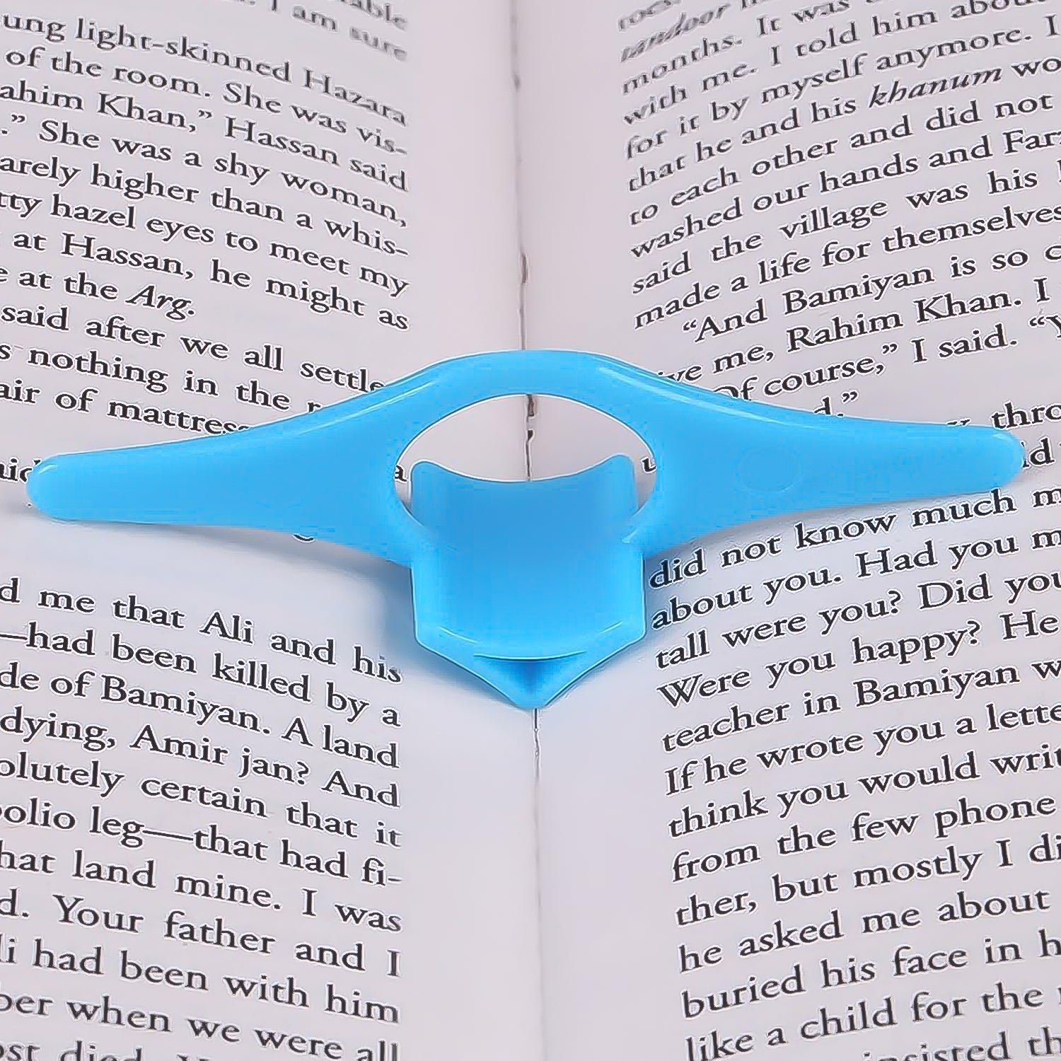 Multi-Function Plastic Thumb Book Support Book Page Holder (1 Pc)