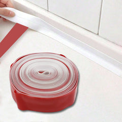 Kitchen Wall Sealing Strip Tape Sink Waterproof and Oil-Proof Caulk Tape Self Adhesive Sealing Tape for Corners and Gaps