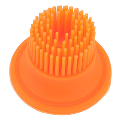 2 in 1 Portable Silicone Oil Bottle Brush with Lid (1 Set)