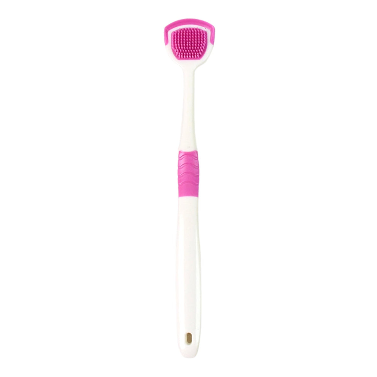 Tongue Cleaner Brush, Silicone Tongue Scraper (1 Pc)