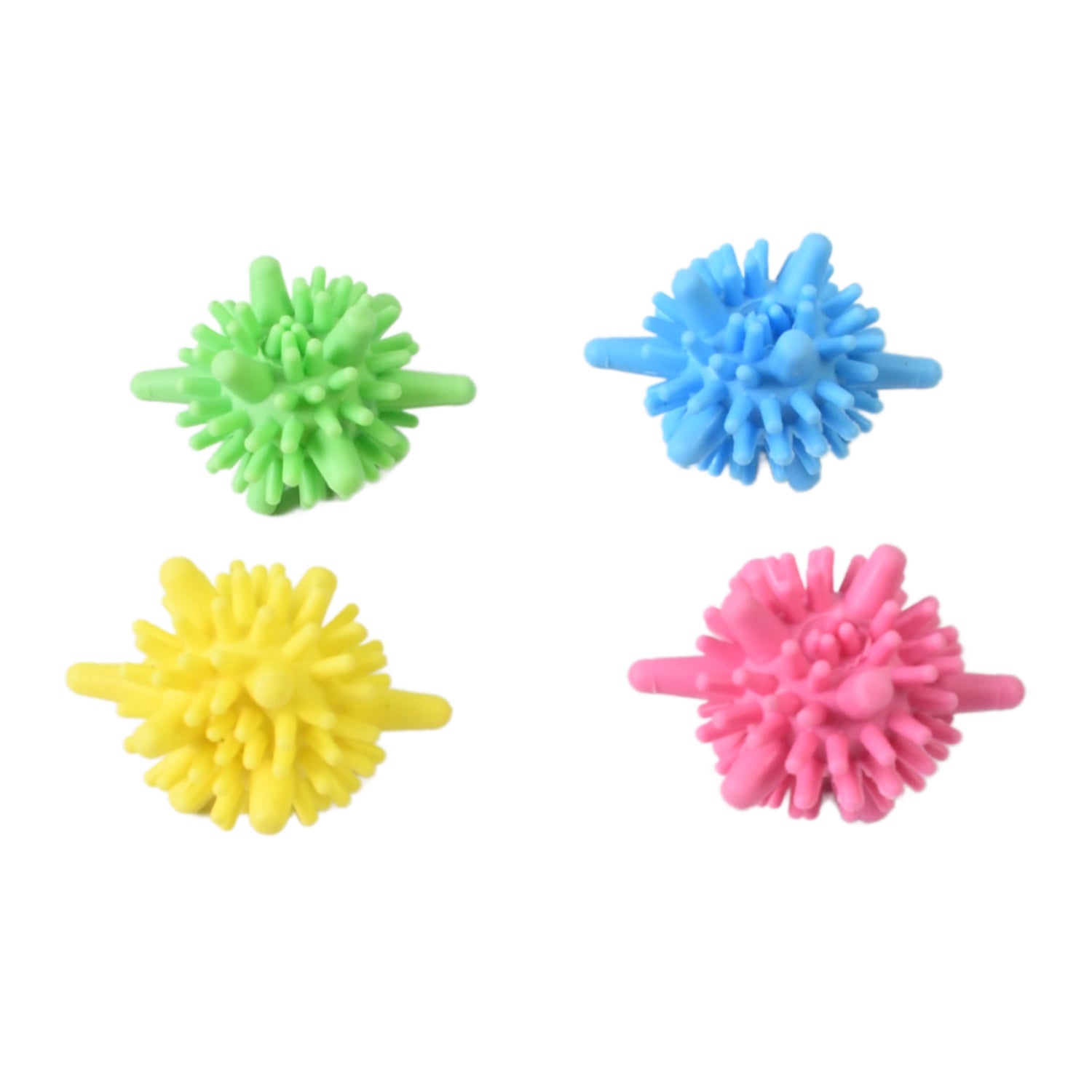 Soft Star Washing Machine, Laundry Dryer Balls Laundry Ball (4 Pcs / Multi Color)