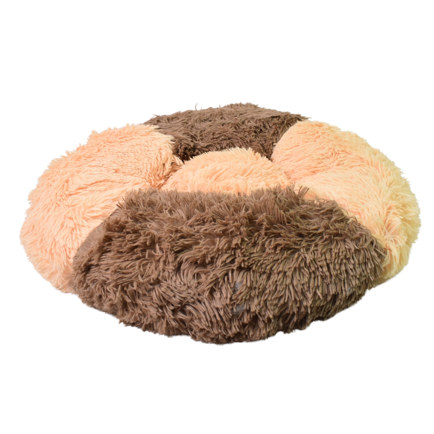 Dog Bed, Cat Bed,  Bottom Calming Donut Dog Bed (1 Pc)