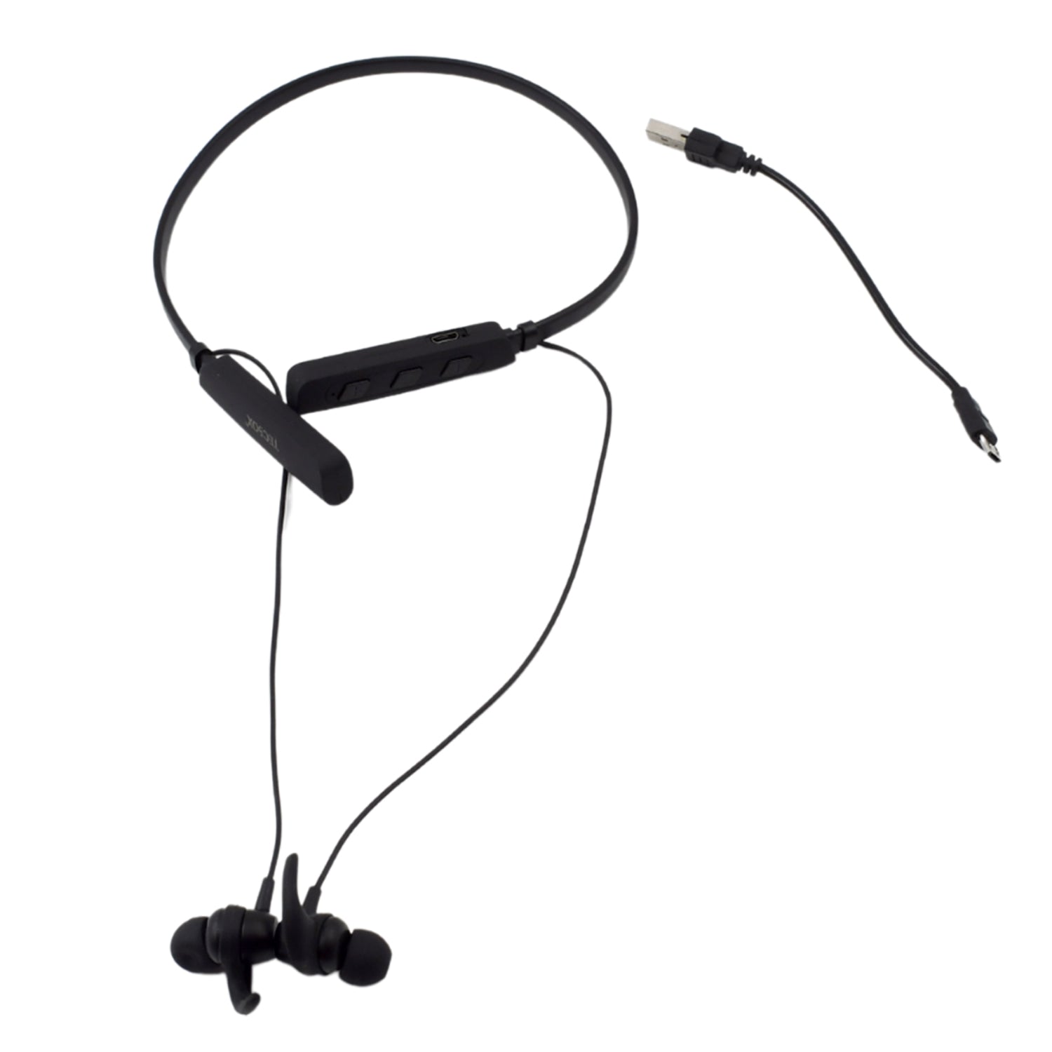 Wireless Bluetooth Earphone with Mic and Call Function With Micro USB (1 Pc)