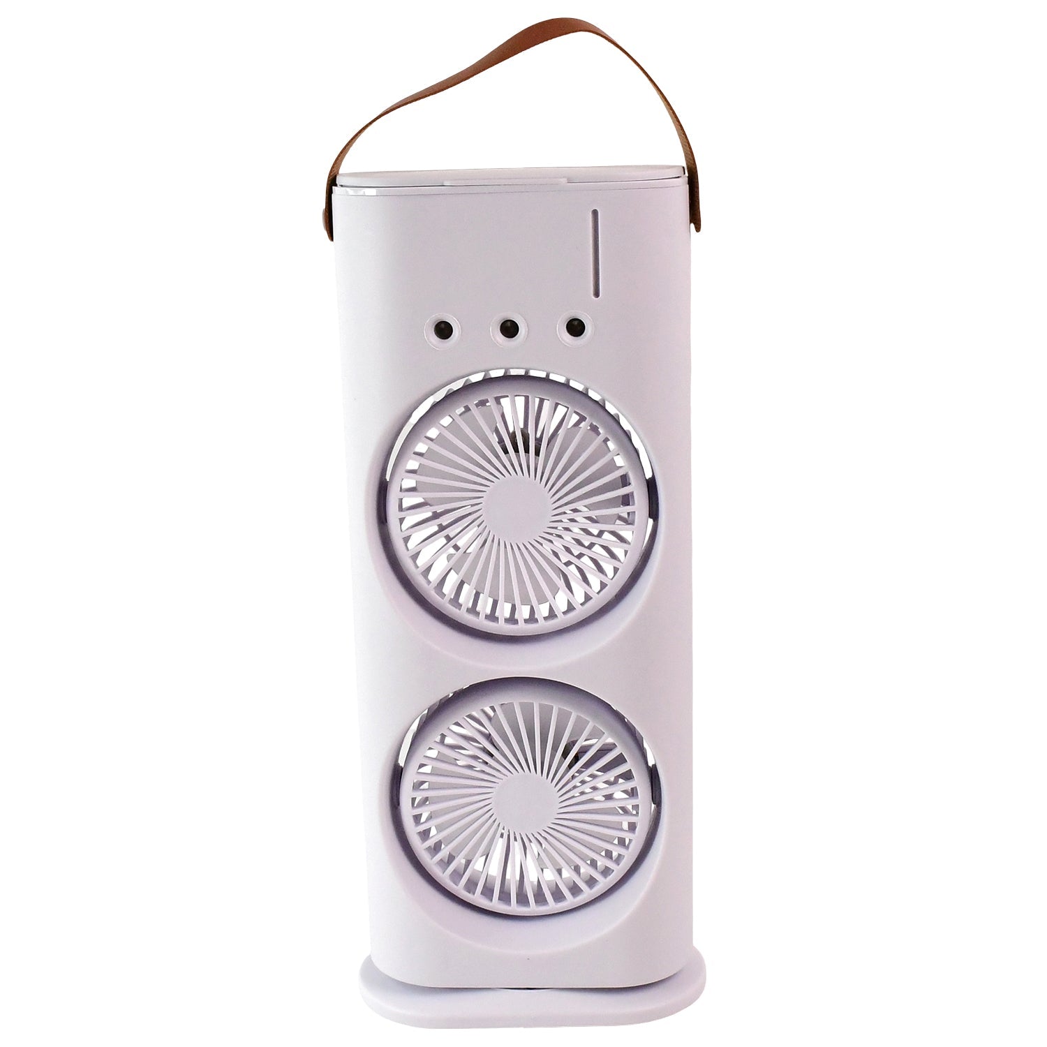 Electric Fan Desktop Double-Head Powerful Air Cooler (1 Pc / With Remote)