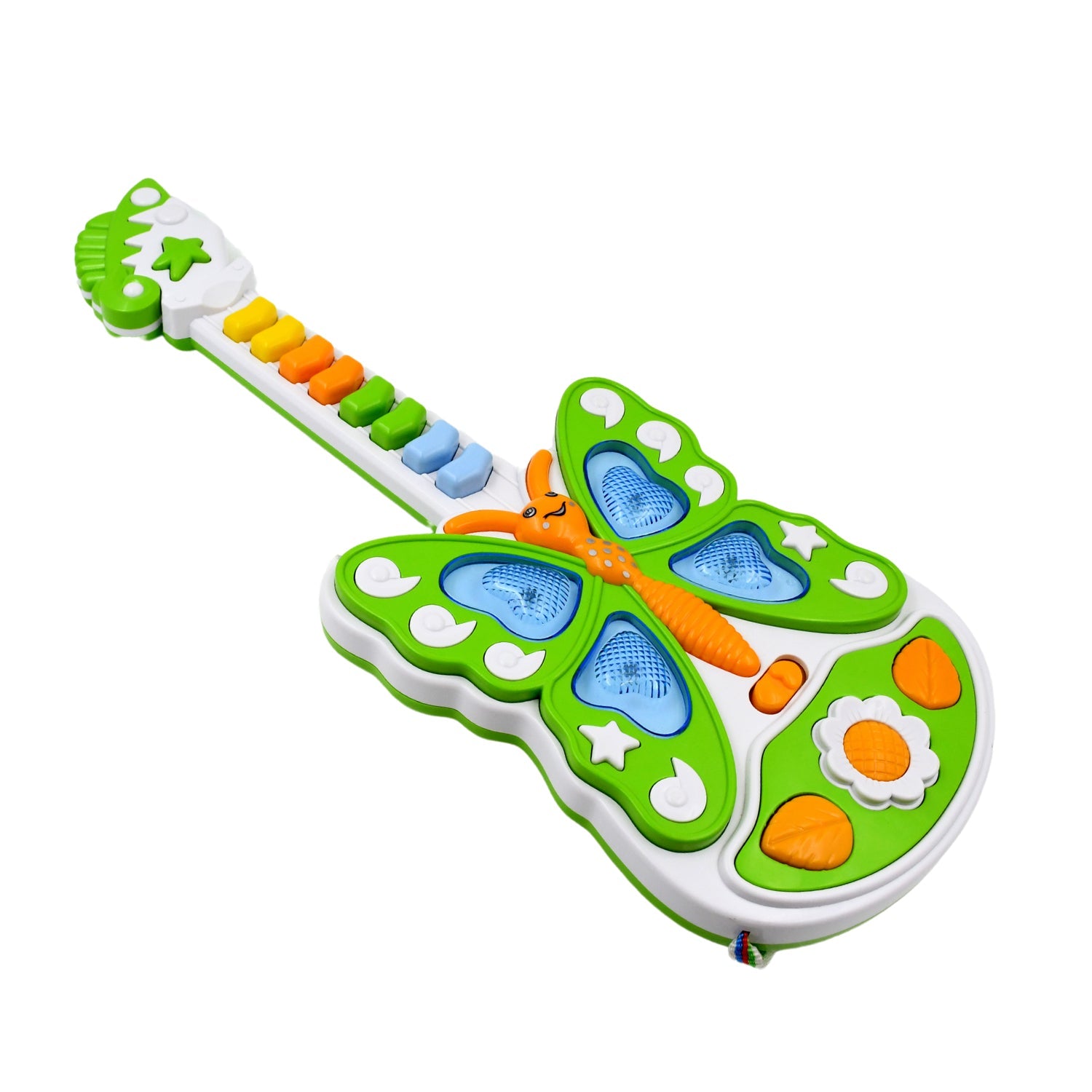 Butterfly Guitar Toy with Light and Music Toy (1 Pc / Battery not included)