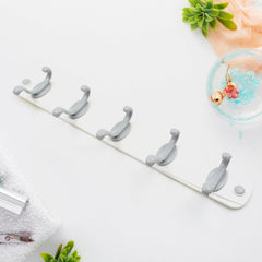 17617 Multipurpose Strong Hook Self-Adhesive hooks for wall Heavy Duty Hook, Sticky Hook Household For Home, Decorative Hooks, Bathroom & All Type Wall Use Hook, Suitable for Bathroom, Kitchen, Office (1 pc)