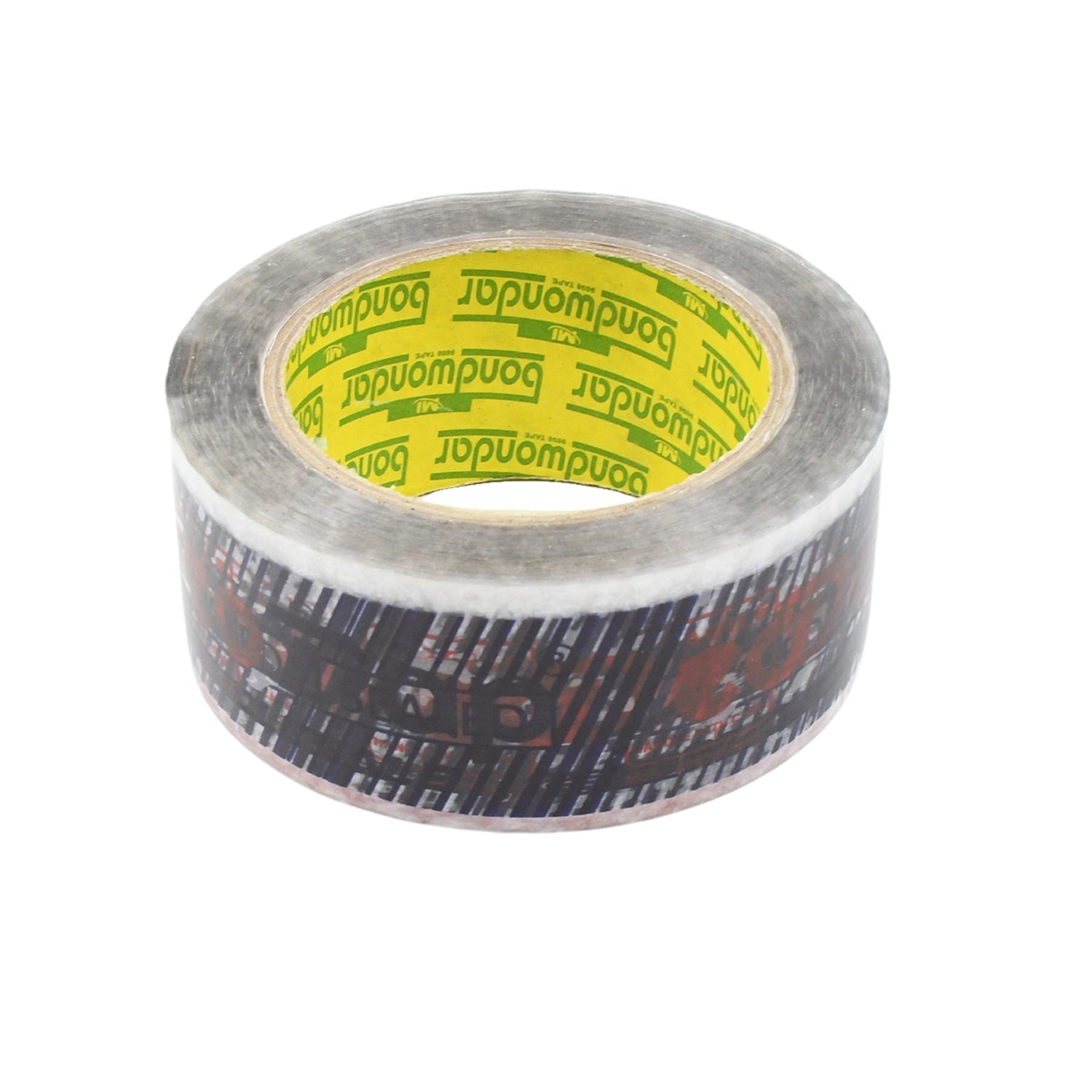 8558 DeoDap Printed Transparent Strong Adhesive Packaging Tape, For Multipurpose Use, Packing Adhesive Tape Office Product (2 inch x 120 mtr.)