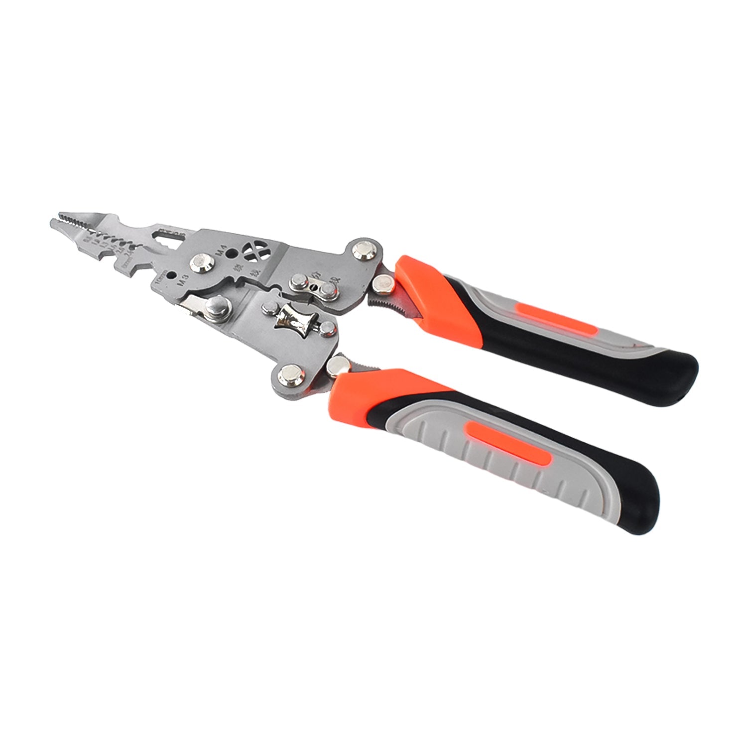 8 in 1 Wire Stripper Pliers, Soft Grip