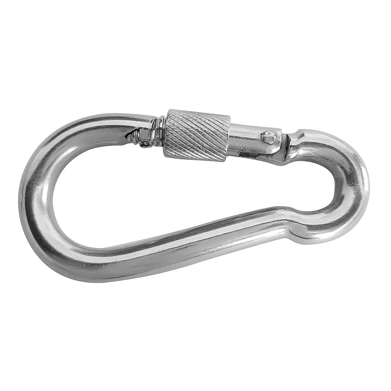 Snap Hook With Screw-Stainless Steel Snap Hook Clip Heavy Duty, Carabiner Clip (5×50 MM / 2 Pcs Set)