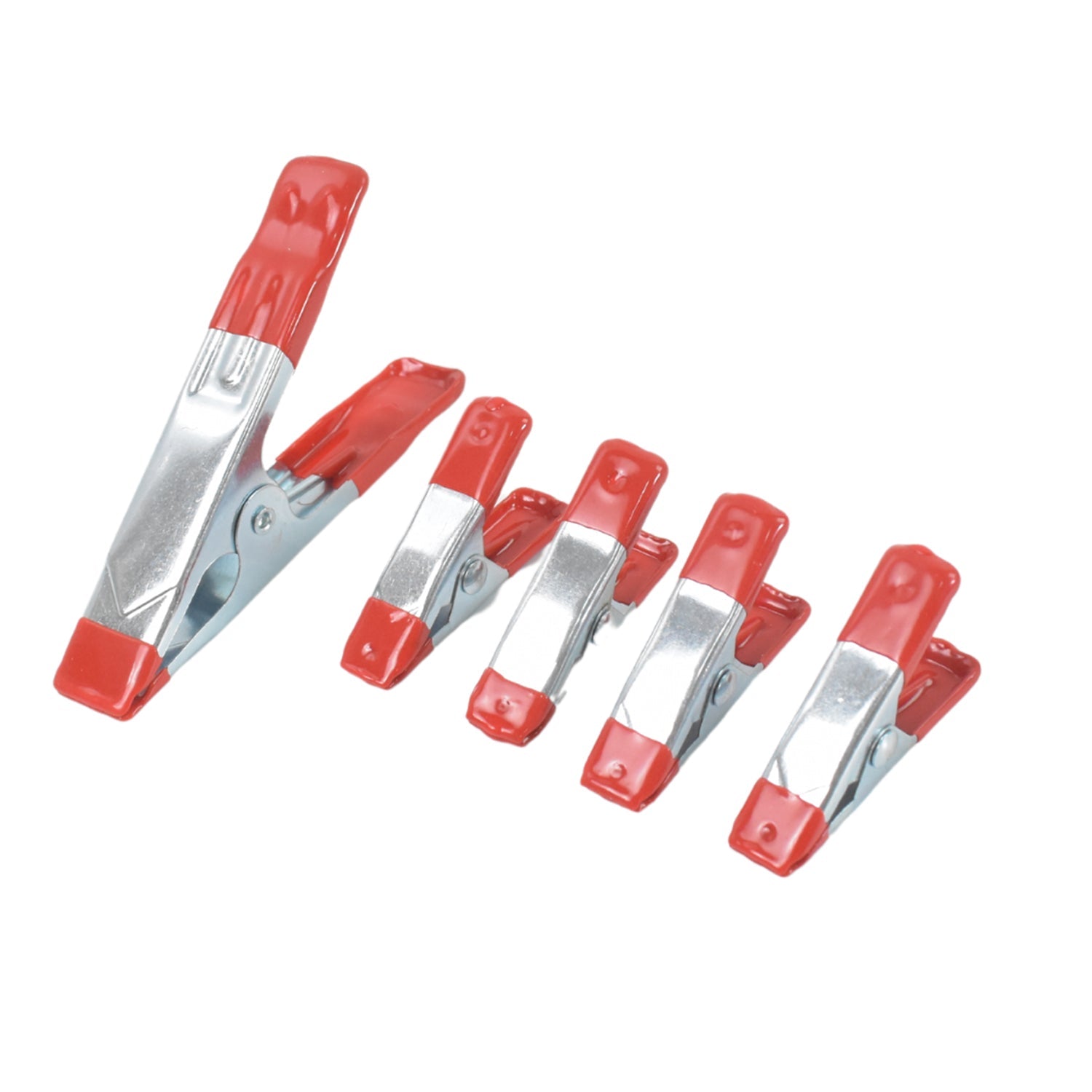 Metal Spring Clamps, Heavy Duty Spring Metal Clips Clamp  (5 Pcs Set)