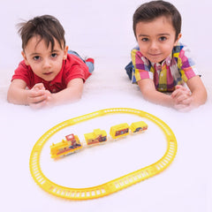 3064 Kids Toy Train High Speed Big Train Play Set Toy Battery Operated Train Set Mix Color (Battery Not Included)