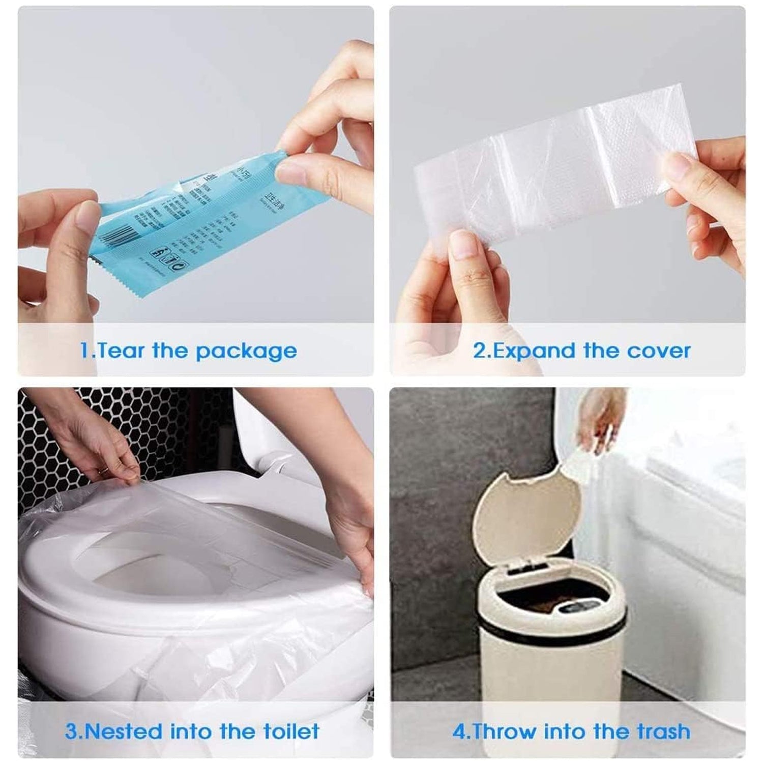 Travel Disposable Toilet Seat Cover (6 Pcs Set)