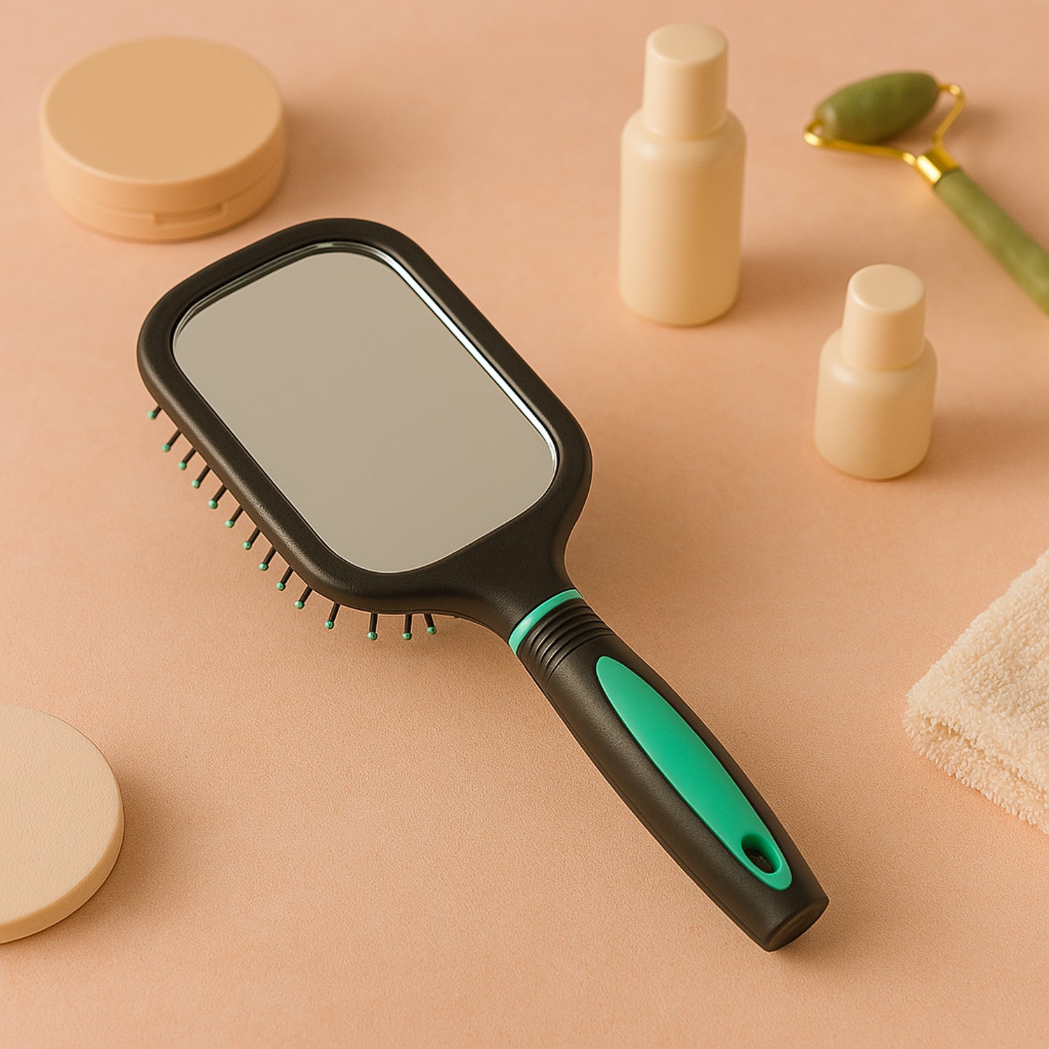 Chic Flick 2-in-1 Brush Mirror