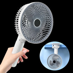 Multifunctional USB Desk Fan Clipped Fan (1 Pc / With Color Box)