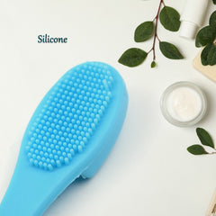 Silicone Makeup cleaning tool, finger wash Face Scrubber Facial Cleansing Brush (1 Pc / Mix Color)