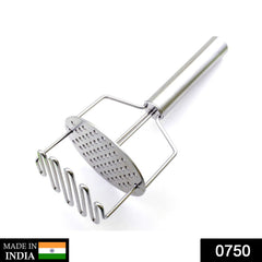 750_Stainless Steel Hand Masher (Mash for Dal/Vegetable/Potato/Baby Food/pav bhaji) DeoDap