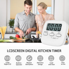 1523 Digital Kitchen Timer with Alarm | Stop Watch Timer for Kitchen | Kitchen Timer with Magnetic Stand |Timer Clock for Study