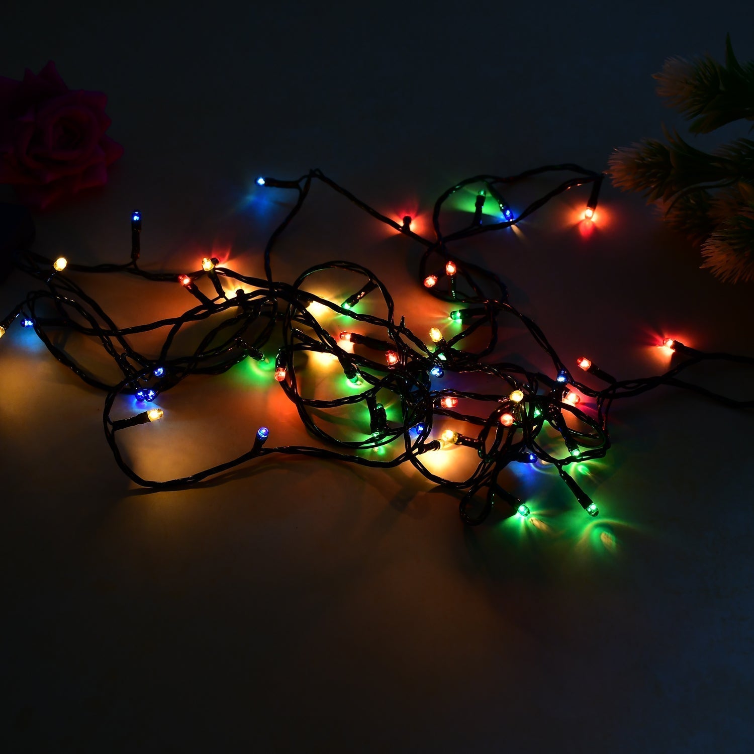 7291 4 Meter Festival Decoration LED String Light in Multicolor DeoDap