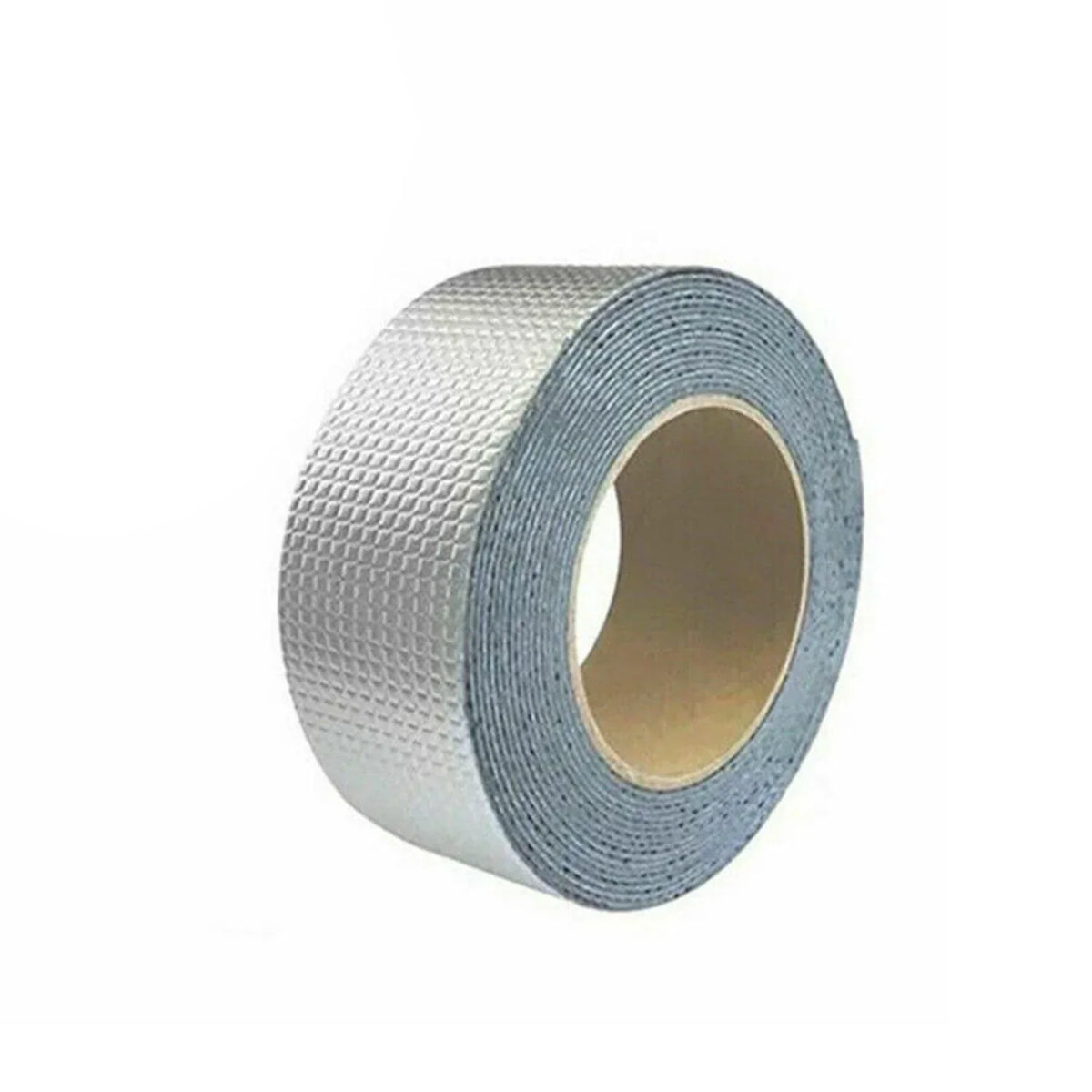 1753  SELF-ADHESIVE INSULATION RESISTANT HIGH TEMPERATURE HEAT REFLECTIVE ALUMINIUM FOIL DUCT TAPE ROLL (0.9MM)