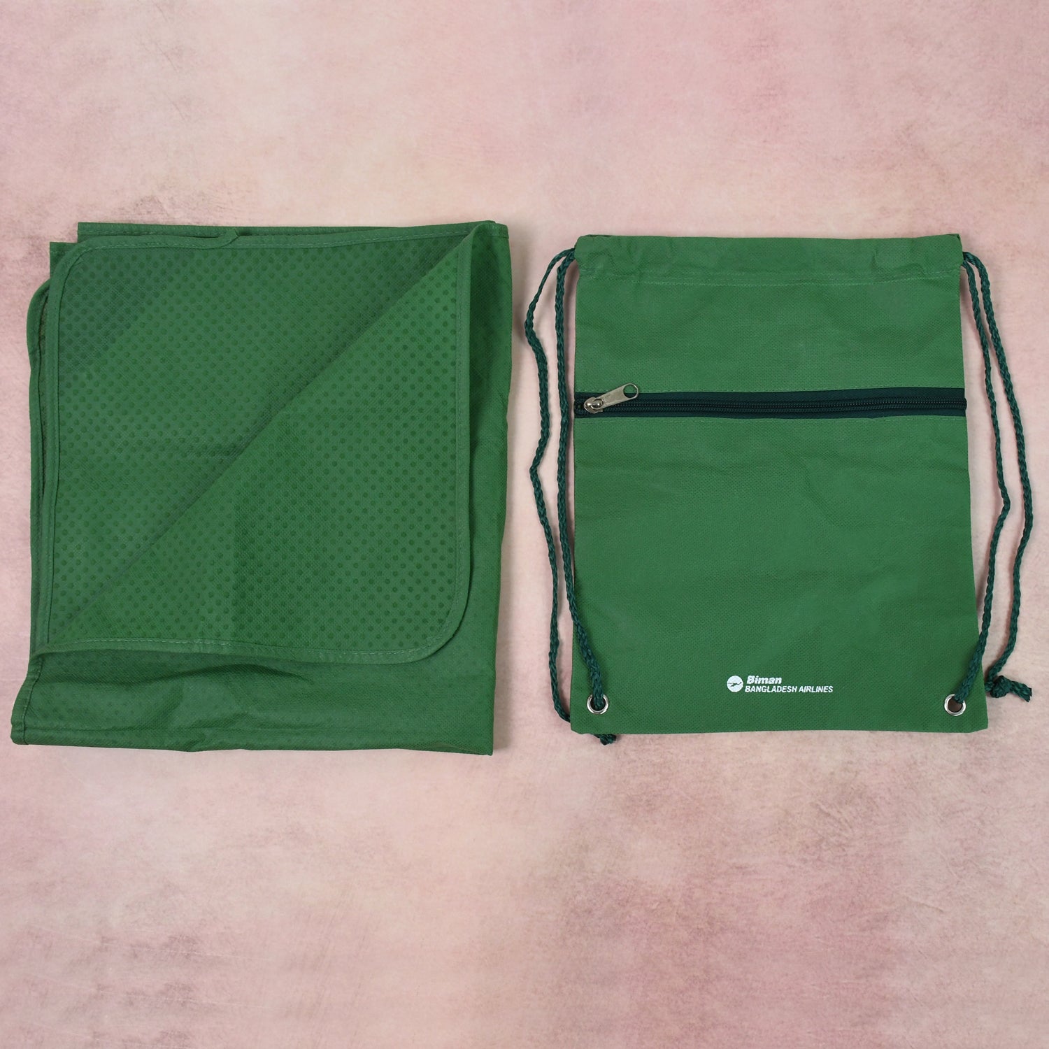 2 in 1 Hajj Kit Bag with Musallah & Small Bag (2 Pcs Set)