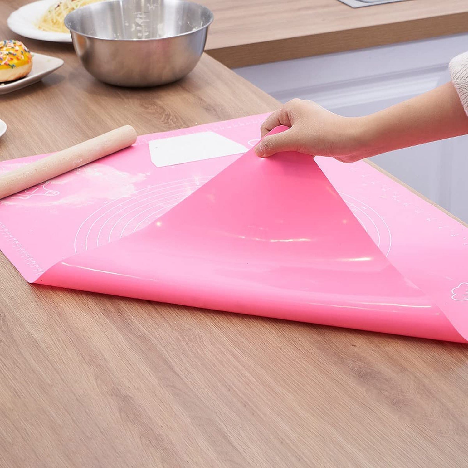 Rolling Baking Mat with Measurements (65×45 Cm / 1 Pc)