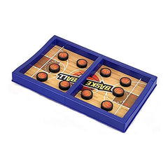 17632 Fast Sling Basketball Puck Game Paced Table Desktop Battle Ice Hockey Game for Adults and Kids Parent-Child Winner Board Games Interactive Toy, Desktop Table Game