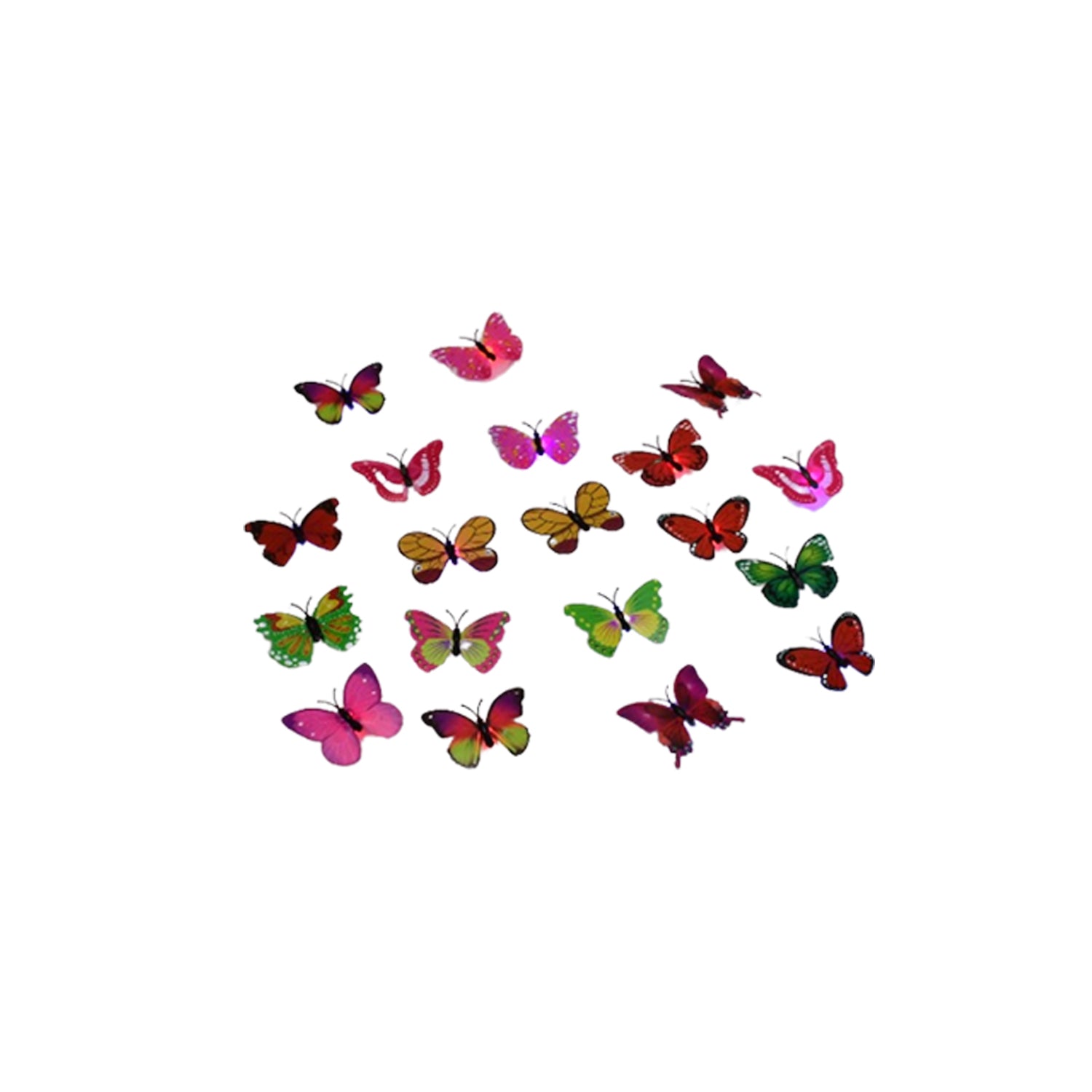 6497 BUTTERFLY 3D NIGHT LAMP COMES WITH 3D ILLUSION DESIGN SUITABLE FOR DRAWING ROOM, LOBBY. (Pack Of 50) DeoDap