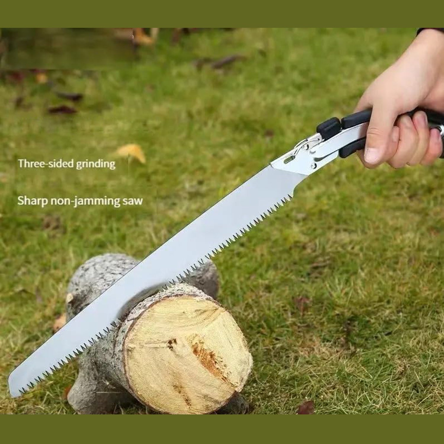 Hand Pruning Saw For Tree Branch Cutter (1 Pc / With Cover / 50 Cm Long)