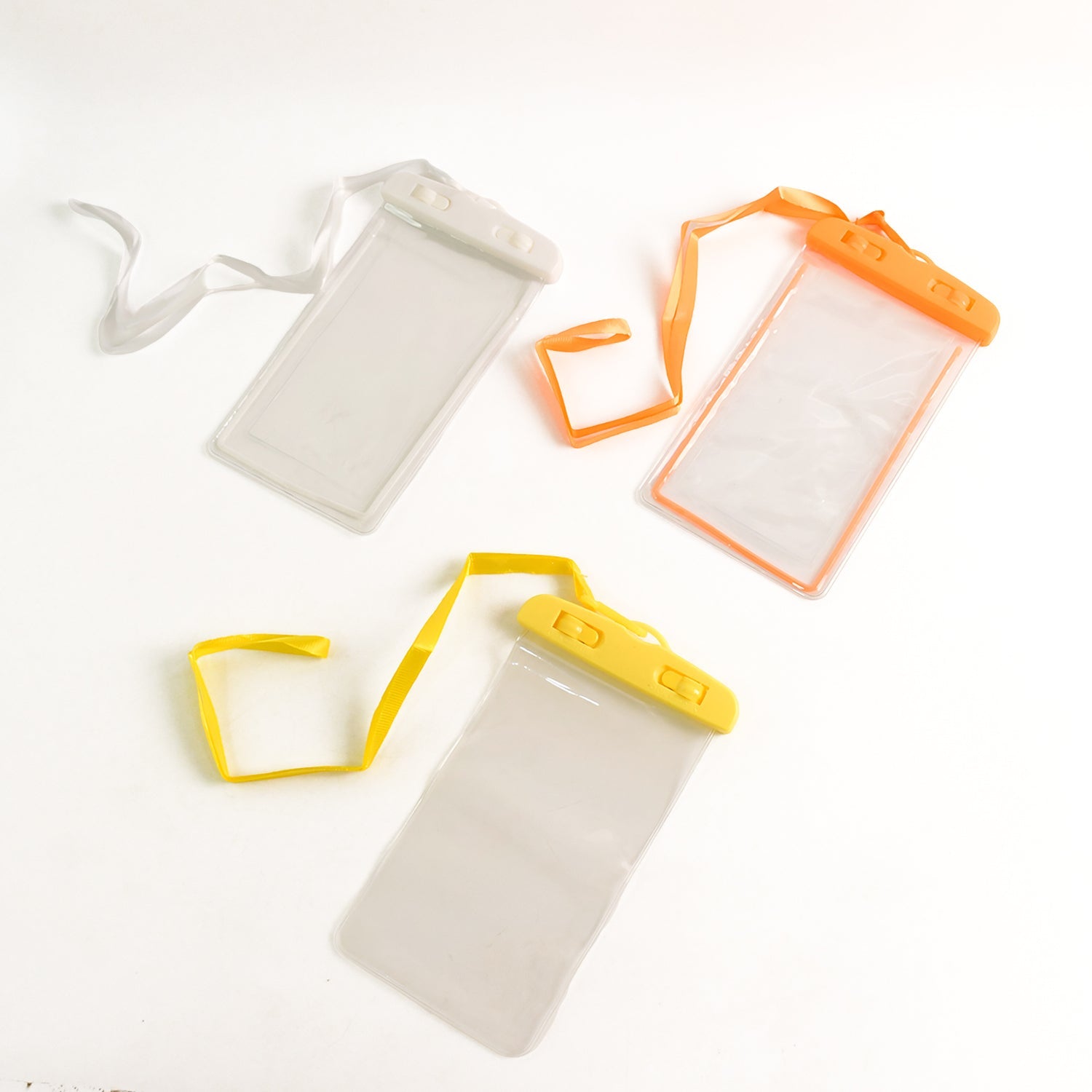 Mobile Waterproof Sealed Transparent Plastic Bag / Pouch Cover for All Mobile Phones