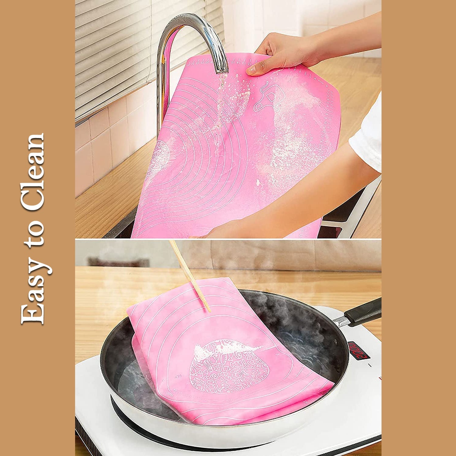 Rolling Baking Mat with Measurements (65×45 Cm / 1 Pc)