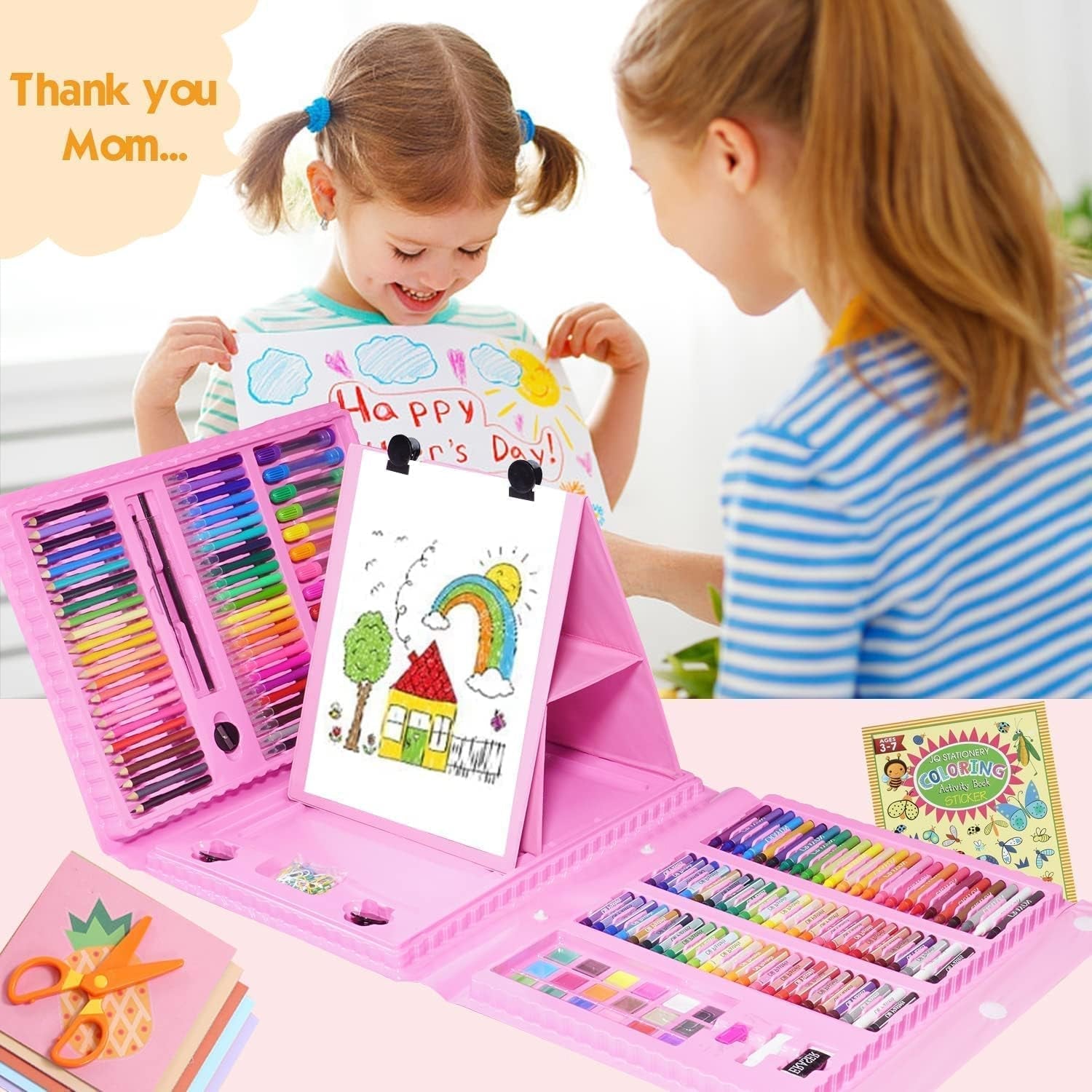 Professional Art Set (Art Set (208 Pcs)