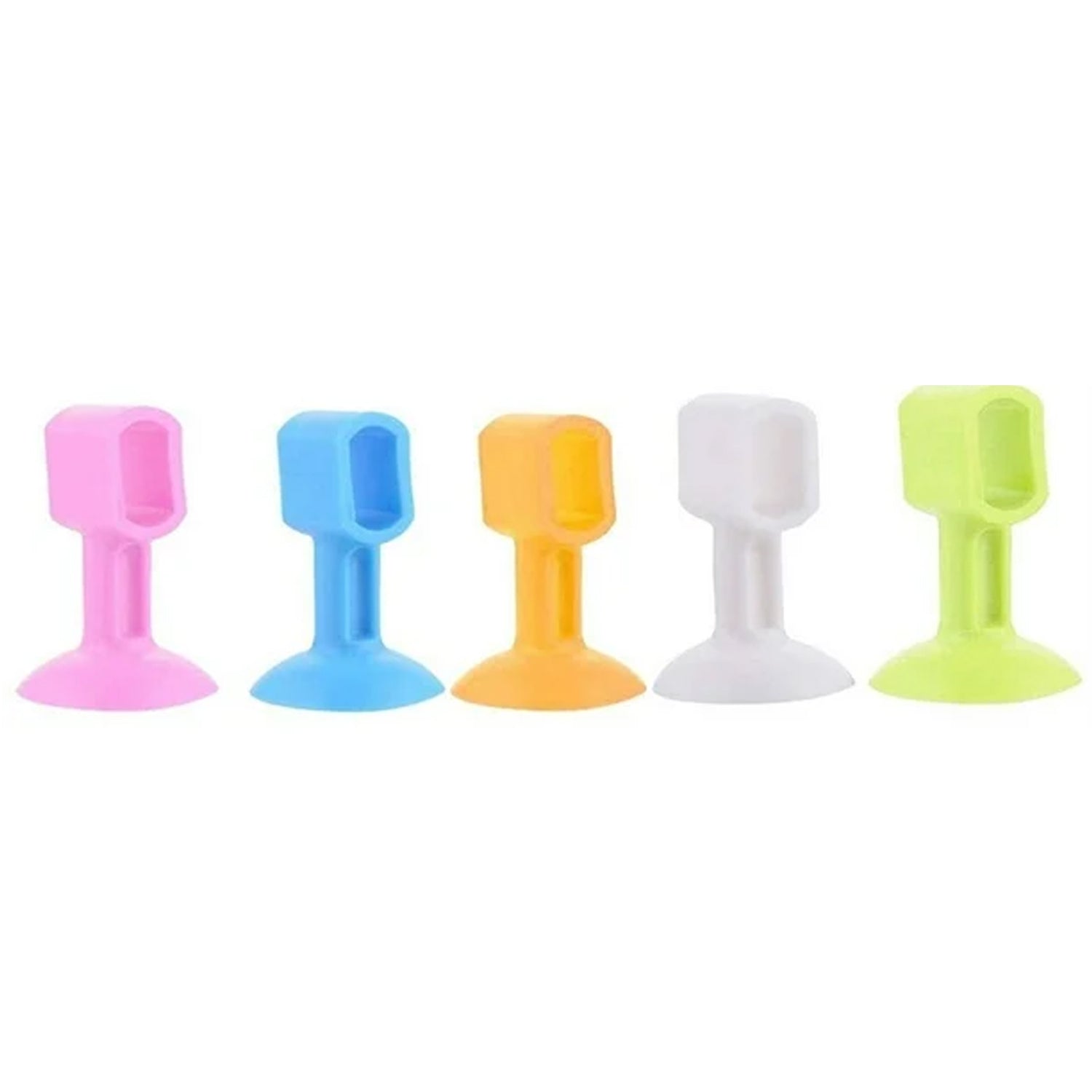 Self-Sucking Silicone Door Stopper (5 Pcs Set)