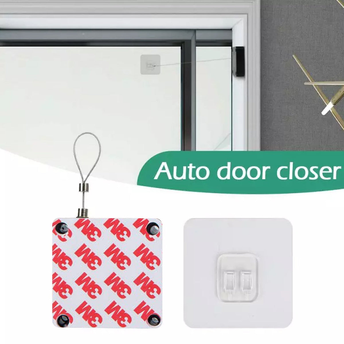 4184 Automatic Door Closer Punch-Free Automatic Sensor Door Closer
