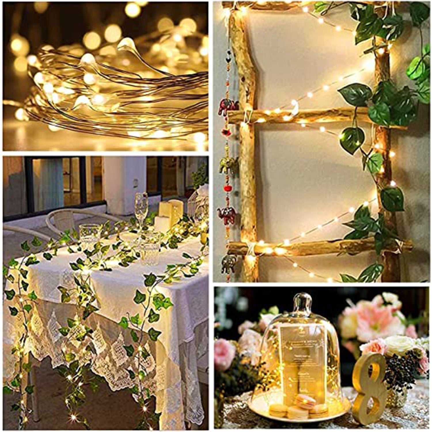 6437 20 LED Wine Bottle Cork Lights Copper Wire String Lights, Battery Powered/ Wine Bottle Fairy Lights Bottle DeoDap