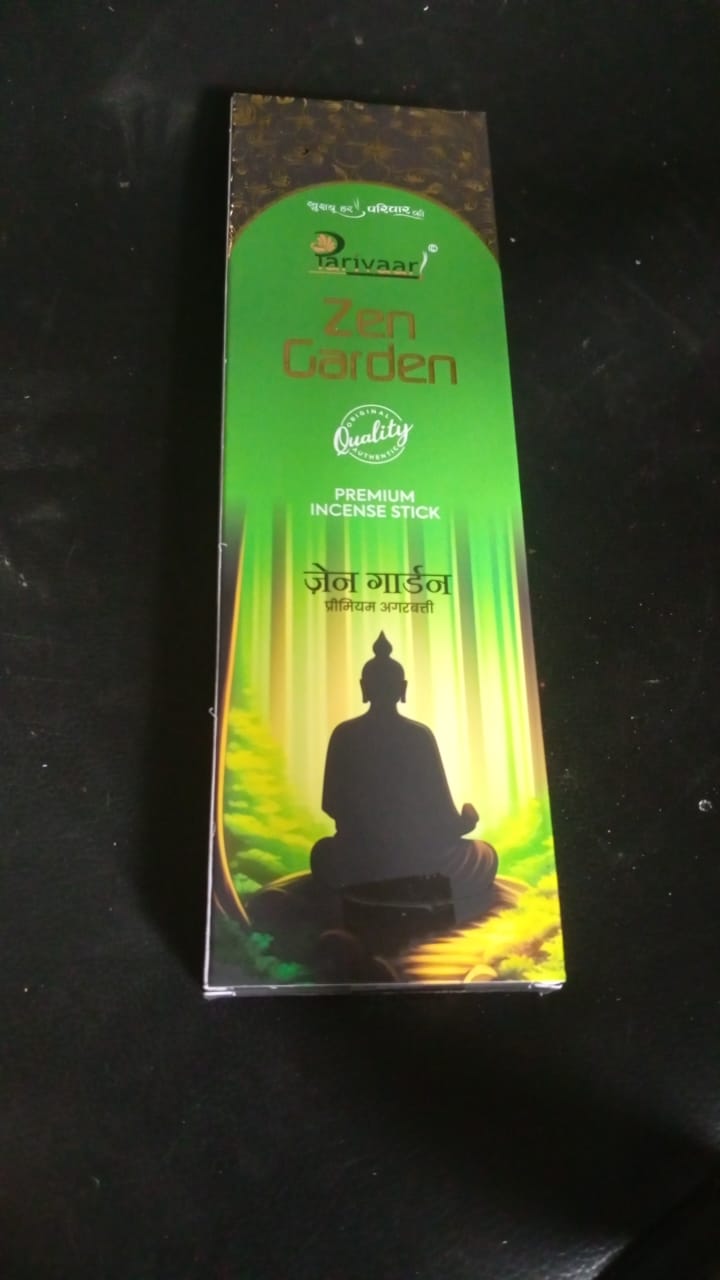 Zen Garden Premium Incense Sticks / Agarbatti (90 Gm / Stand not included)